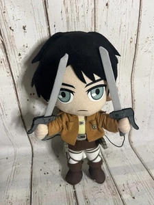 Attack On Titan Eren Yeager Jaeger offizielle Plüschpuppe Funimation 10 Zoll ohne Etikett - Bild 1 von 3