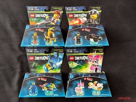 71212 71213 71214 71231 Dimensions Game Level LEGO MOVIE Fun Team Pack Lot NIB