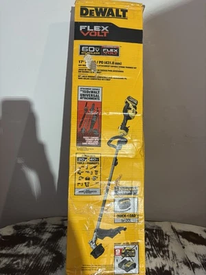 Dewalt 60v Max Flexvolt 17” Brushless String Trimmer DCST972 (Tool Only) - Image 1 of 4