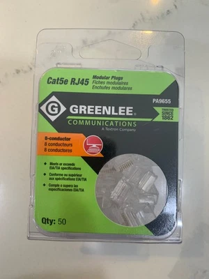 Enchufes modulares Greenlee 50 piezas PA9655 Foto 1 de 2