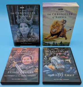 The Chronicles of Narnia - Boxed Set (DVD, 2005, 3-Disc Set) CIB with Poster - Foto 1 di 14