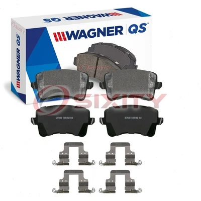 Wagner QS Rear Disc Brake Pad Set for 2009-2016 Audi A4 Quattro Braking nq - Image 1 of 4