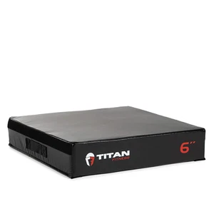Titan Fitness 6" stapelbare plyometrische Weichschaumbox, hochdichter EPE-Schaumkern - Bild 1 von 8