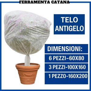 sacco telo tnt per piante inverno antigelo orto giardino cappuccio protezione - Foto 1 di 2