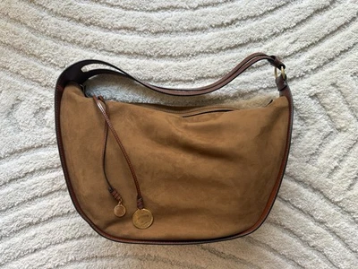 Stella McCartney Brown Hobo Shoulder Bag in Vegan Leather - Image 1 of 4