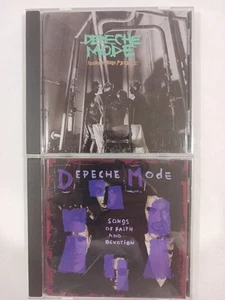 Depeche Mode (2 CD Lot) Songs of Faith and Devotion & People Are People 80s VGC  - Picture 1 of 20