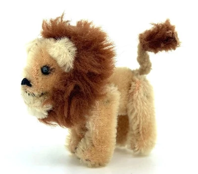 Peluche mohair sobre metal articulado 6 cm 2,5 pulgadas vintage Schuco Arca de Noé años 50 Foto 1 de 4