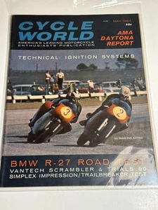 Vintage Cycle World Magazine May 1964 AMA Daytona Report - Picture 1 of 3