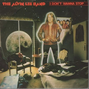 Alvin Lee Band (Ten Years After) I Don't Wanna Stop / City Lights Spain 45 W/PS - Picture 1 of 4