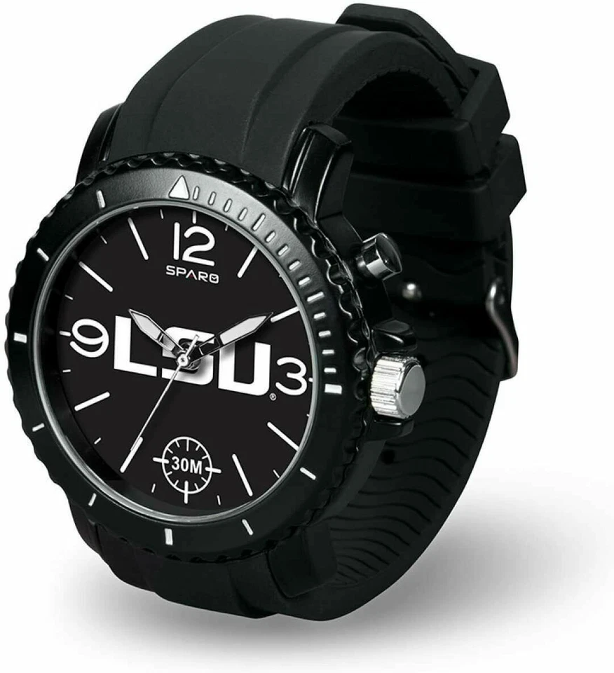 LOUISIANA STATE LSU TIGERS MEN'S BLACK GHOST SPORTS WATCH - Image 1 of 1