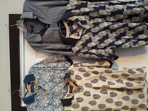 Lot Of 4 Roundtree & York Polos - Picture 1 of 7