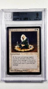 1993 MtG Magic the Gathering Beta Circle of Protection Blue Vintage BGS 9 Mint - Picture 1 of 4