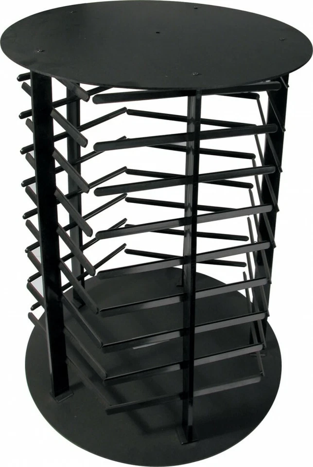 Rotating 5 Sided Earring Hanging Card Display Stand Jewellery Counter Holder - Image 1 of 1