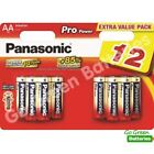 12 X Panasonic Aa Pro Power Alkaline Batteries 2032 Expiry Lr6 Mx1500 Mignon