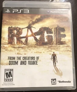Rage (Sony PlayStation 3, 2011) Completo CIB PS3 - Imagen 1 de 3