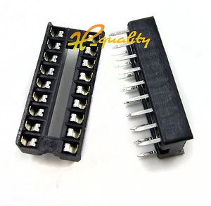 10PCS 18-Pin DIL DIP IC Socket PCB Mount Connector NEW HIGH QUALITY - Afbeelding 1 van 1