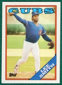 Lee Smith - 1988 Topps #240 - Chicago Cubs Baseball Card - Picture 1 of 2