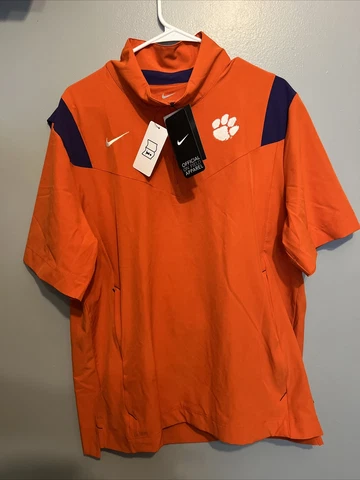 clemson nike dri-fit jacket large coach rare Cover