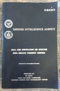 Defense Intelligence Agency Small Arms Identification and Operation Guide 1973 - Picture 1 of 8