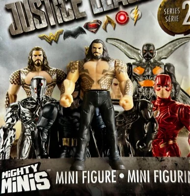 Minifigura DC Justice League Mighty Minis - AQUAMAN Serie 2 Foto 1 de 2