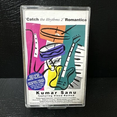 Catch The Rhythms 2 Romantica - Kumar Sanu - Indian Temptations - Cassette RARE - Image 1 of 4
