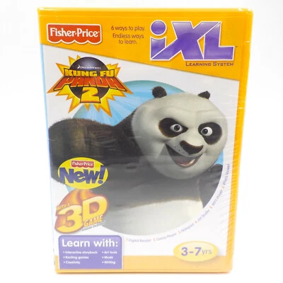 Fisher Price iXL Kung Fu Panda 2 Video Game, New & Factory Sealed - Image 1 of 3