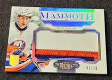 2013-14 Panini Dominion Mammoth Prime /10 Ryan Strome Patch Rookie RC #M-RS