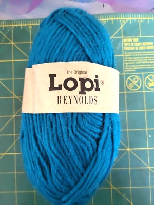 Turquesa #0121 hilo Lopi islandés 100 % lana nuevo 100 g 100 yardas RARO Foto 1 de 4
