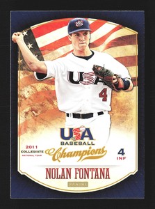 2013 Panini USA Champions Baseball #113 Nolan Fontana