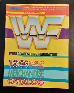 WWF 1993 Frühjahr / Sommer Merchandise Katalog - Bild 1 von 2