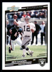 2004 Score Scorecard #226 Rich Gannon /625 - Picture 1 of 2