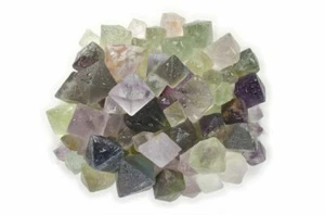 3 libras pequeñas piedras de octaedro de fluorita natural sin pulir - ¡Hermosos colores! - Imagen 1 de 1