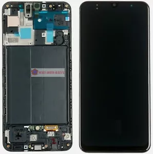 Parte di ricambio display schermo cornice vetro digitalizzatore LCD per Samsung Galaxy A50 - Foto 1 di 3