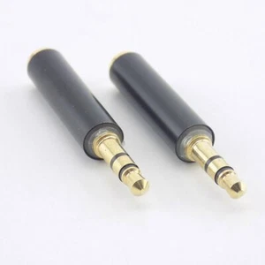 3.5mm 3 Pole Male To 4 Pole Female Jack Stereo AUX Audio Connector Plug Adapter - Picture 1 of 6