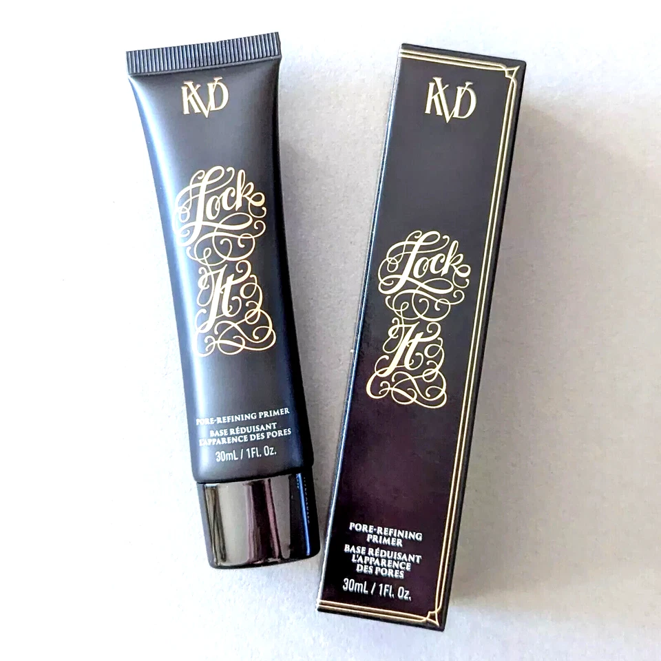 KVD Lock-It Pore-Refining Primer 1 fl oz/ 30 ml New Boxed Kat Von D Vegan Beauty - Image 1 of 1