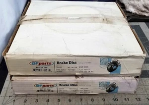 Set of 2 Chrysler Crossfire MB C230 SLK280 SLK300 SLK350 Disc Brake Rotor [A1S4] - Picture 1 of 3