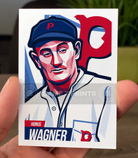 Honus Wagner Pittsburgh Pirates Custom Baseball Card Series 1, Card #139