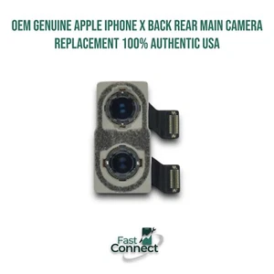 Sostituzione fotocamera principale posteriore originale Apple iPhone X OEM 100% autentica USA - Foto 1 di 3