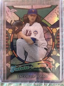 JACOB DEGROM 2016 Topps Chrome Future Stars Refractor NY Mets Invest! 📈📈📈 - Picture 1 of 6
