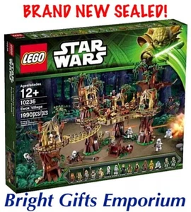 LEGO 10236 Star Wars Ewok Village UCS Leia R2D2 Luke Solo 16 Minifig RETIRED NEW - Picture 1 of 10