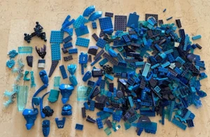 LEGO Bulk Parts 500+ Pieces Shades of BLUE 2 lb - Picture 1 of 11
