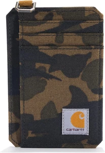 Men'S Nylon Slim Front Pocket Wallets, Blind Duck Camo, One Size - Picture 1 of 7