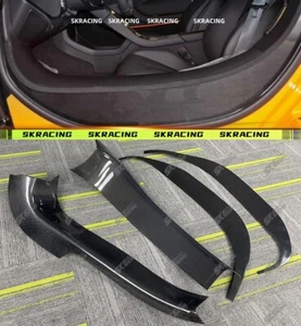 Cubierta de paneles umbral de umbral de fibra de carbono apta para McLaren MP4-12C 650S 4 PIEZAS - Imagen 1 de 20