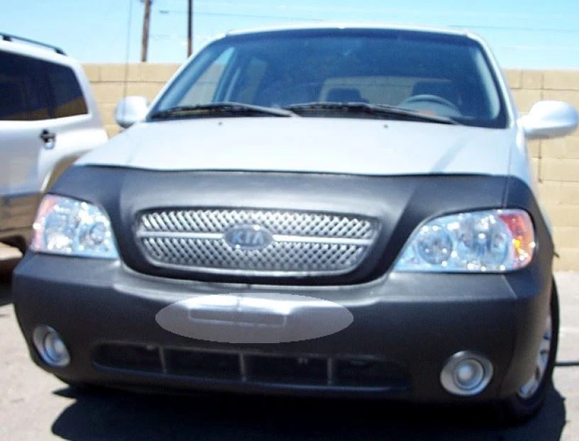 Sujetador con cubierta de máscara frontal Lebra para KIA SEDONA 2002 2003 2004 2005 Foto 1 de 2