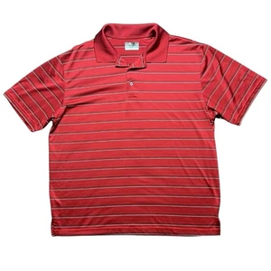 Camisa Polo PGA Tour Para Hombres XL Rayas Golf Airflux Rendimiento Bordada - Imagen 1 de 9