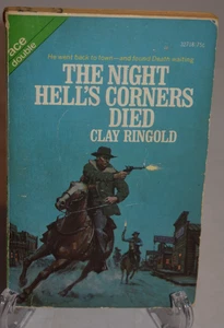 Night Hell's Corners Died by Clay Ringold & Hell in Paradise Valley B Cord 1972 - Picture 1 of 7