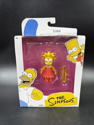 5-дюймовая экшн-фигурка JAKKS The Simpsons Lisa НОВАЯ - Изображение 1 из 4