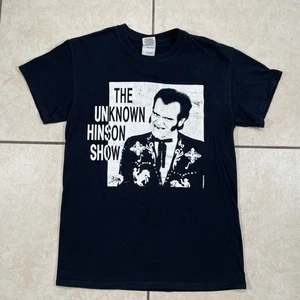 Vintage The Unknown Hinson Show Tee Shirt Gildan Small Black Squidbillies Music - Picture 1 of 8