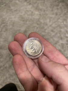 2005 Philadelphia Mint California Gold Plated Quarter Encapsulated Uncirculated - Picture 1 of 6