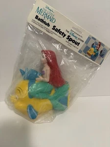 Disney Store La Sirenita Bañera Caño de Seguridad Baño Grifo Cubierta de Goma - Imagen 1 de 8